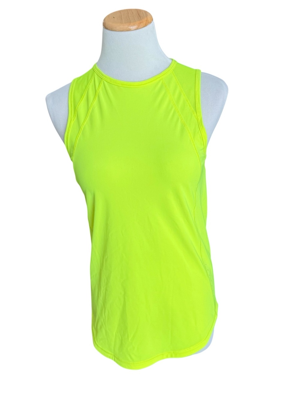 Lululemon Sculpt Tank Top Neon Highlighter Yellow